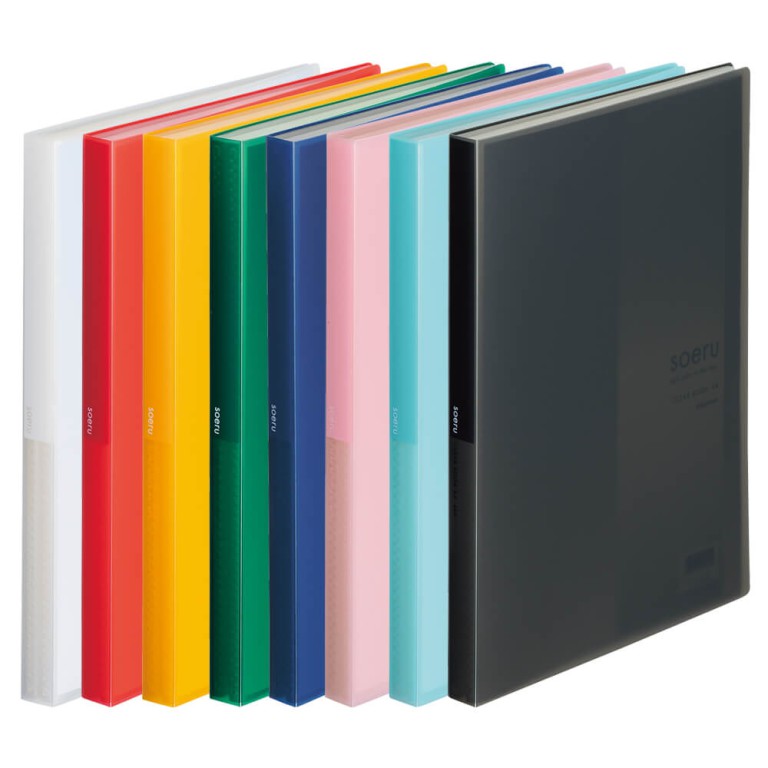 LIHIT LAB - SEORU A4 資料簿 Clear book- 40 Pockets (N-8102)