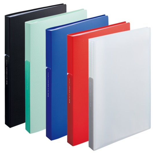 LIHIT LAB A4 資料簿 Clear book- 40 Pockets (N-7762)