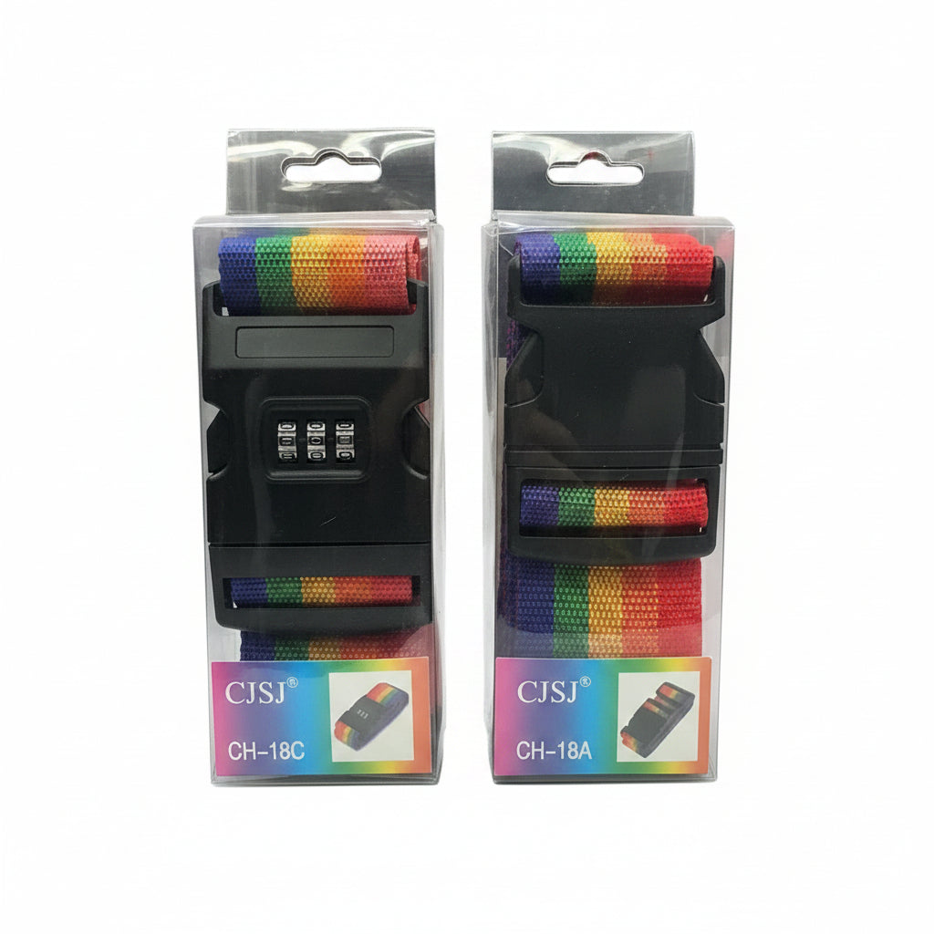 行李帶 Luggage strap [一字帶 | 可選有密碼鎖 with/w/o lock]