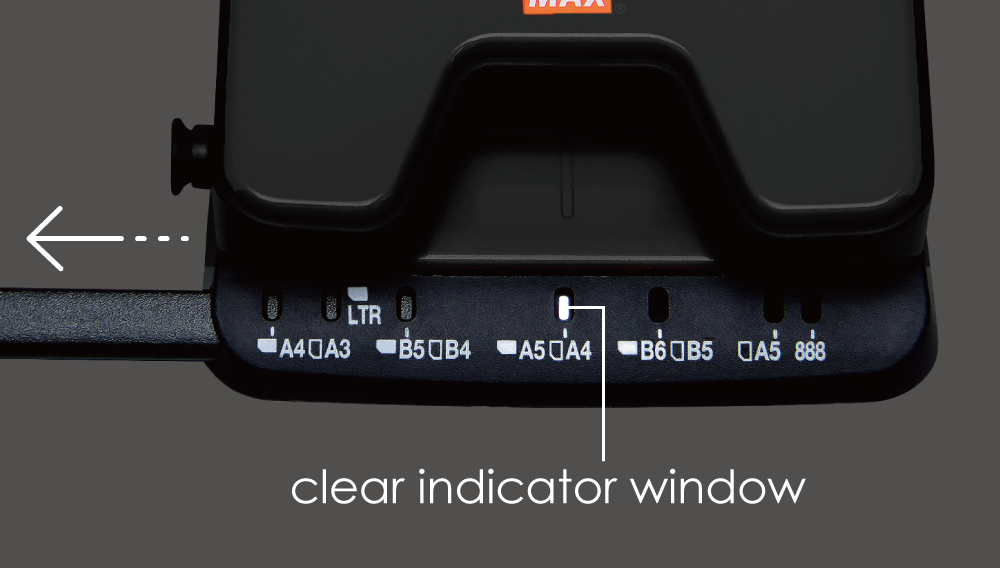 MAX 省力打孔機 Light effort Two-Hole Punch - [DP-35T] - DP-25T