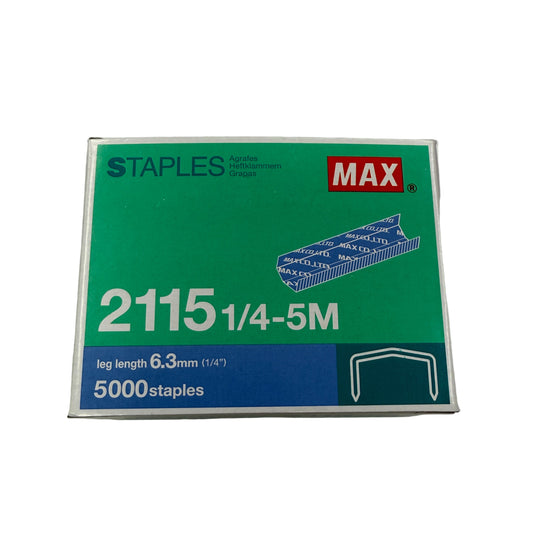 MAX 釘 Staples *2115 1/4*- 5M