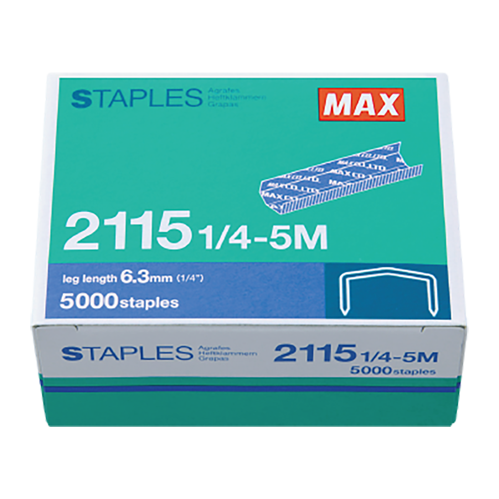 MAX 釘 Staples *2115 1/4*- 5M