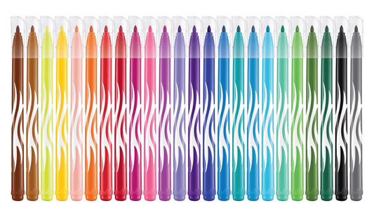 Maped Jungle Fine Tip Ultrawashable Felt-tip Markers 可洗水筆 (24色 colours)