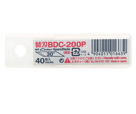 日本 NT Cutter 界刀片 Precision 30 degree spare blade [BDA-200P]