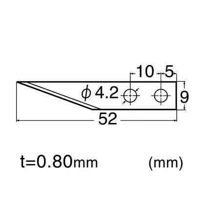 日本 NT Cutter 替換刀片 Spare blade Trimming [BM-1P]
