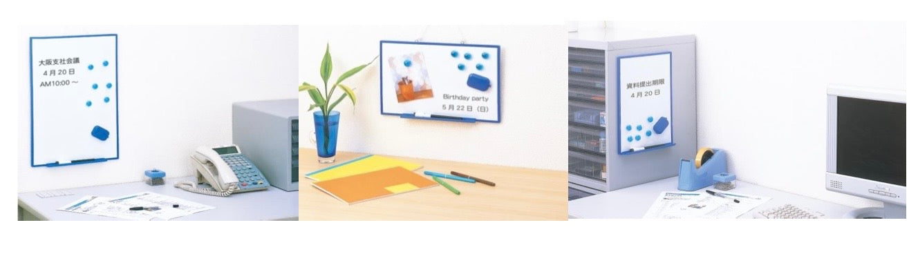 Nakabayashi 白板 Magnetic Whiteboard [A4/A3/A2 size]