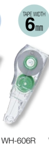 PLUS WHIPER MR 改錯帶替芯 Correction Tape Refills [WH-604R / WH-605R / WH-606R]
