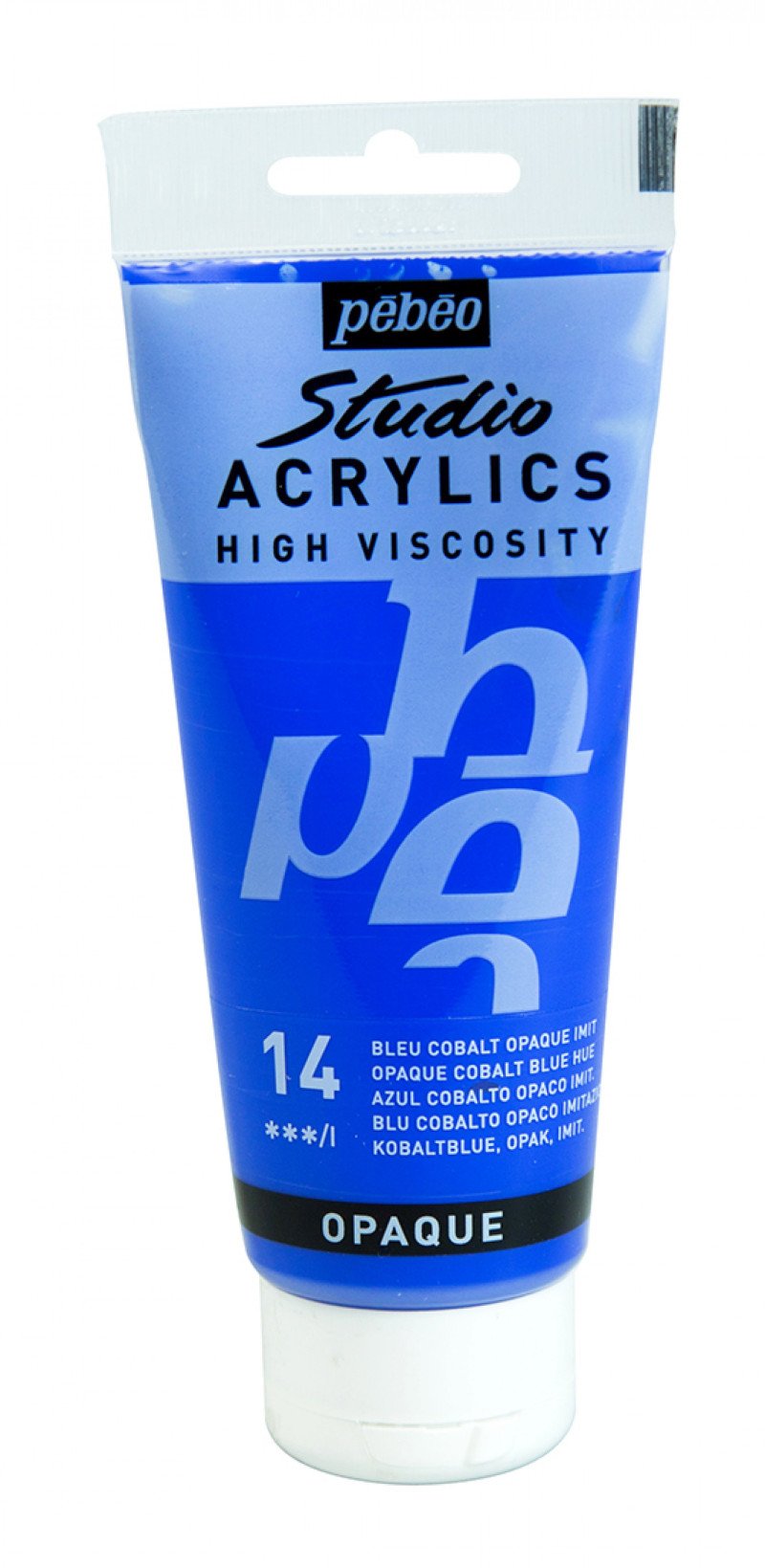 法國 Pebeo 塑膠彩 High Viscosity Studio Acrylics [多色 Multiple colours | 100ml]