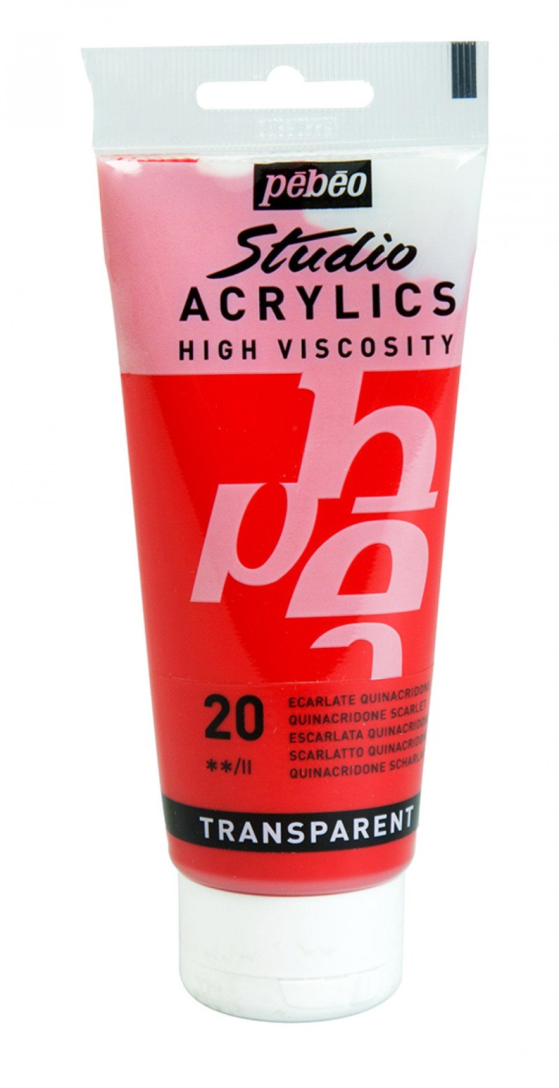 法國 Pebeo 塑膠彩 High Viscosity Studio Acrylics [多色 Multiple colours | 100ml]