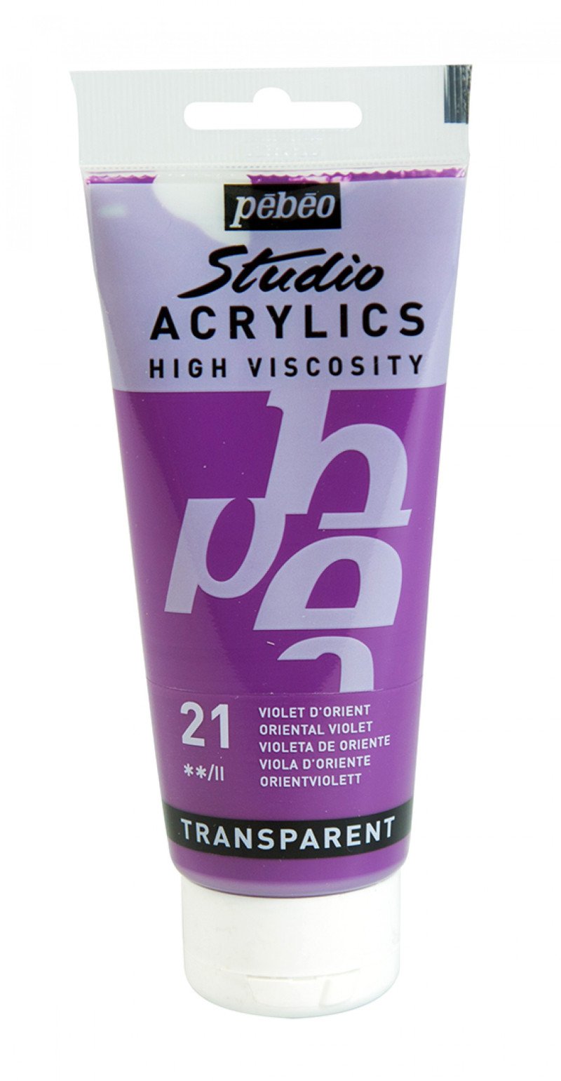 法國 Pebeo 塑膠彩 High Viscosity Studio Acrylics [多色 Multiple colours | 100ml]