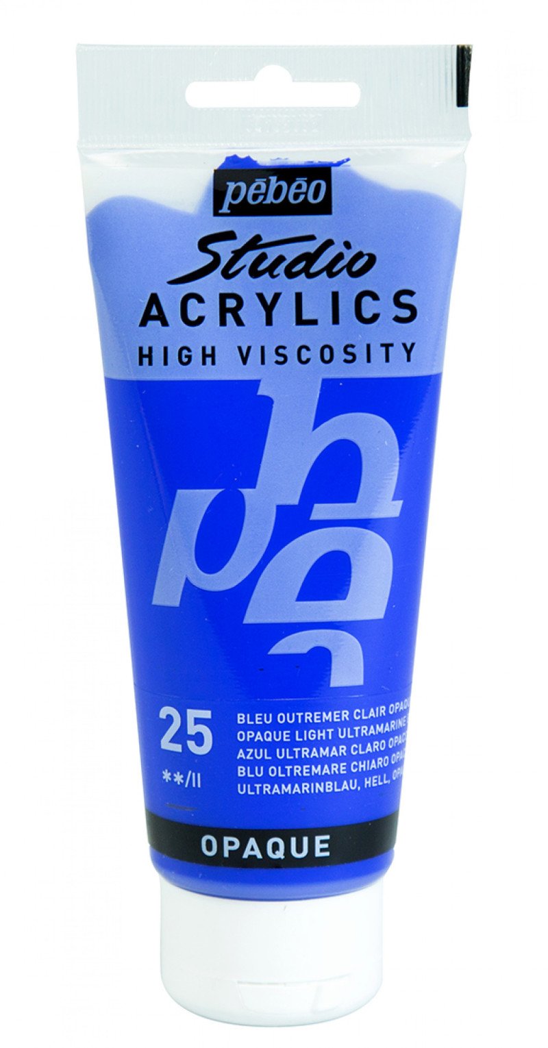 法國 Pebeo 塑膠彩 High Viscosity Studio Acrylics [多色 Multiple colours | 100ml]