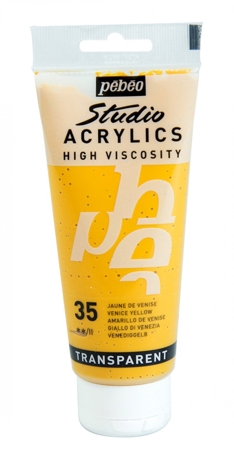 法國 Pebeo 塑膠彩 High Viscosity Studio Acrylics [多色 Multiple colours | 100ml]