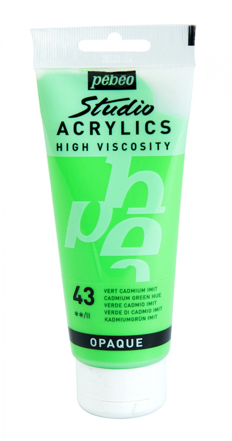 法國 Pebeo 塑膠彩 High Viscosity Studio Acrylics [多色 Multiple colours | 100ml]
