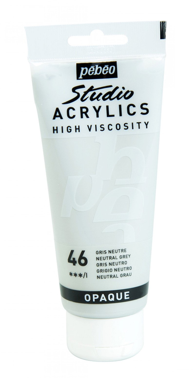 法國 Pebeo 塑膠彩 High Viscosity Studio Acrylics [多色 Multiple colours | 100ml]