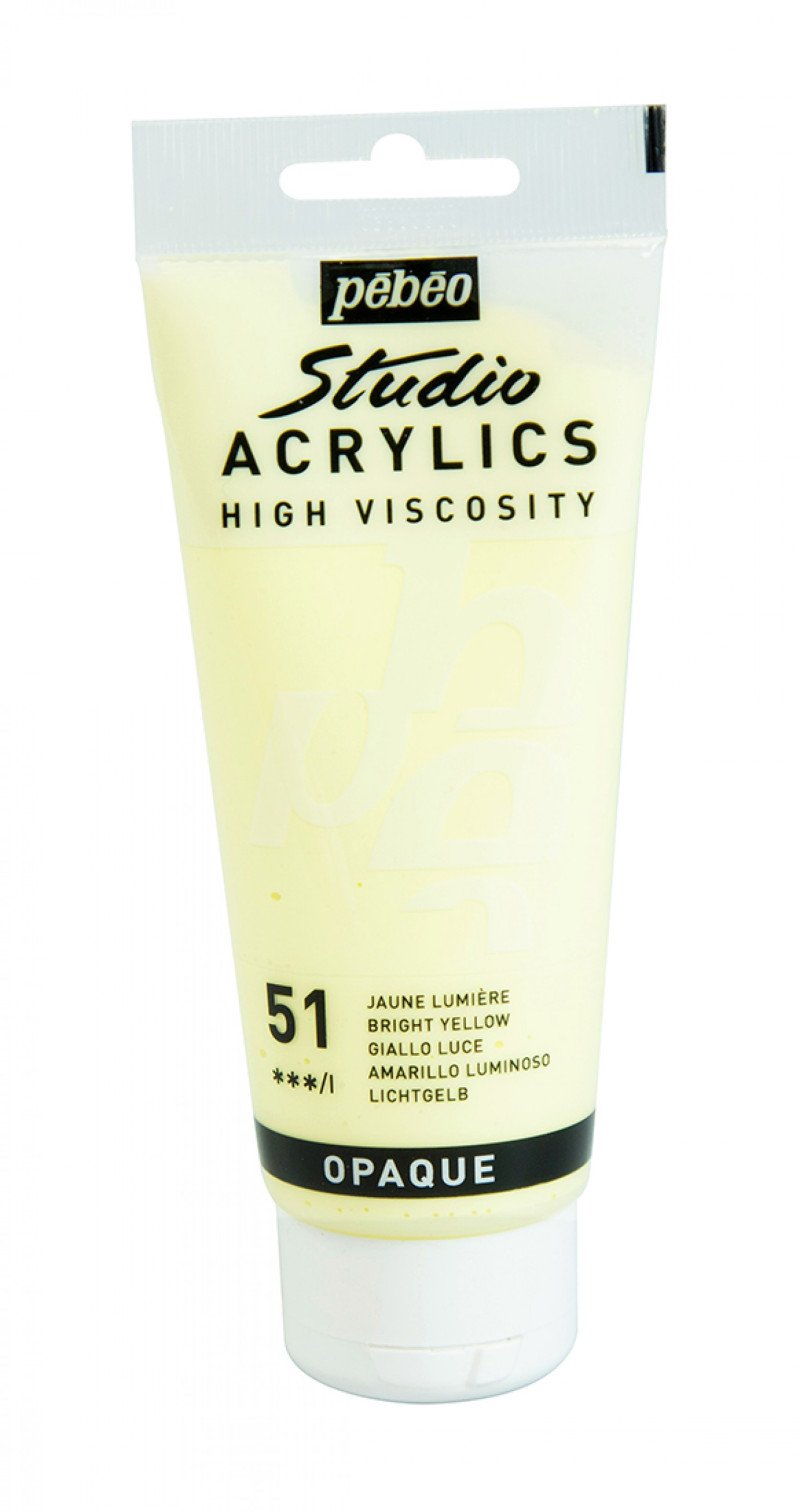 法國 Pebeo 塑膠彩 High Viscosity Studio Acrylics [多色 Multiple colours | 100ml]