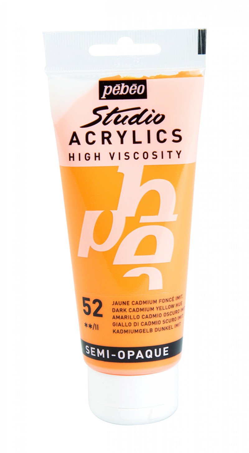 法國 Pebeo 塑膠彩 High Viscosity Studio Acrylics [多色 Multiple colours | 100ml]