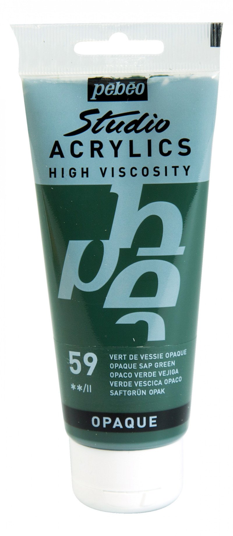 法國 Pebeo 塑膠彩 High Viscosity Studio Acrylics [多色 Multiple colours | 100ml]