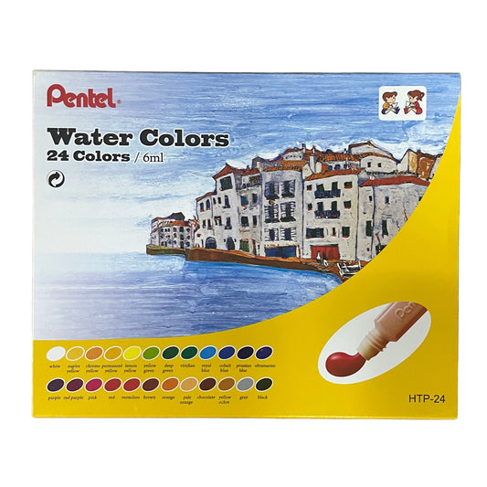 Pental 水彩 Water colours (24色 colours)
