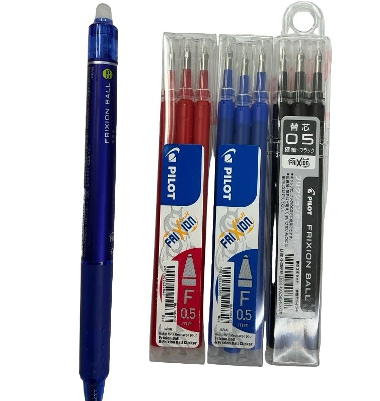 Pilot  FRIXION 隱形擦擦筆 Erasable pen 替芯 Refill: 0.5 mm
