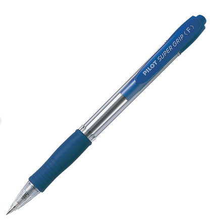 Pilot SUPER GRIP 原子筆 Refillable Retractable Ballpoint Pen (F)