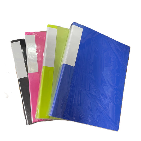 Plums A4 資料簿 Clear book- 60 Pockets (QQ60AP) (實色-Solid Color)