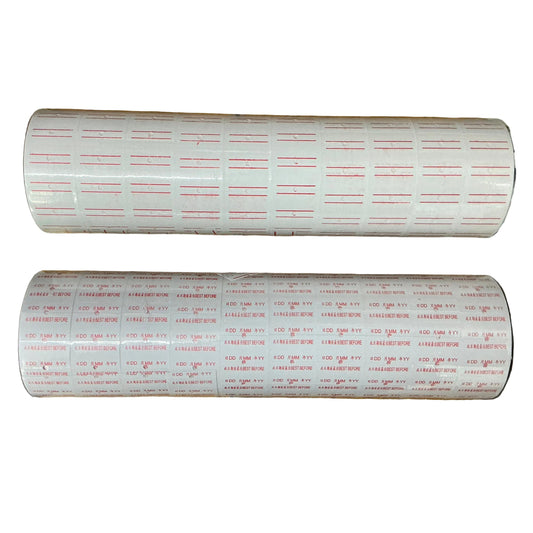 價格/日期標籤紙 Price / Date (best before) Label paper [10 rolls set]