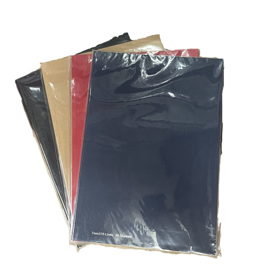 Riders A4 單行筆記簿 Single-lined Notebook (顏色隨機)