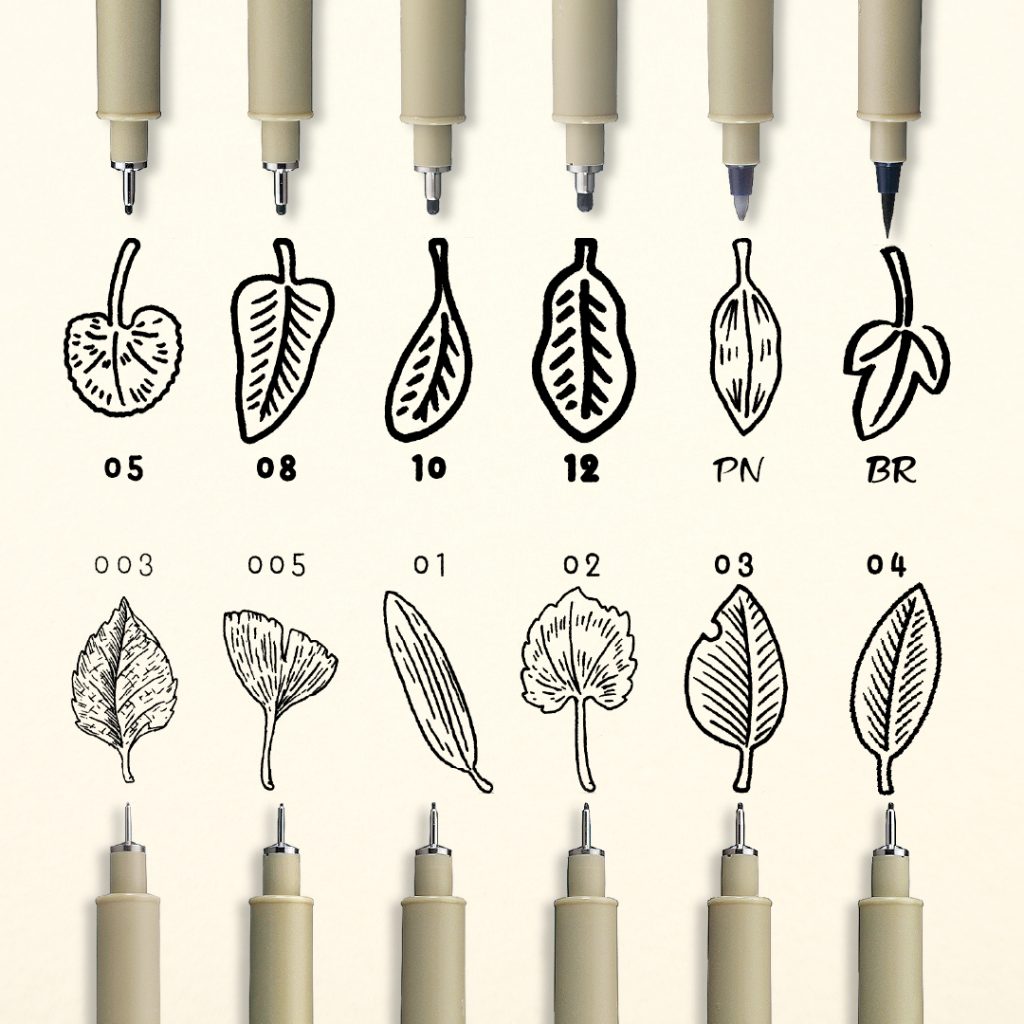 日本櫻花牌 SAKURA - Pin 防水繪圖針筆/勾線筆 PIGMA Micron Pen - [0.15mm - 0.7mm | PN]