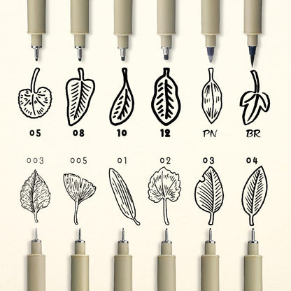 日本櫻花牌 SAKURA - Pin 防水繪圖針筆/勾線筆 PIGMA Micron Pen - [0.15mm - 0.7mm | PN]