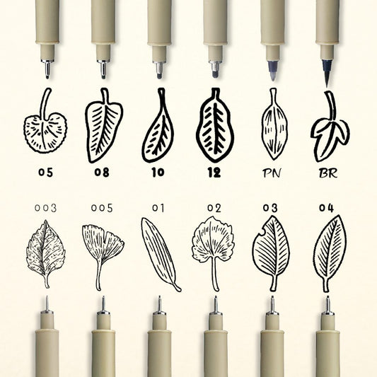 日本櫻花牌 SAKURA - Pin 防水繪圖針筆/勾線筆 PIGMA Micron Pen - [0.15mm - 0.7mm | PN]