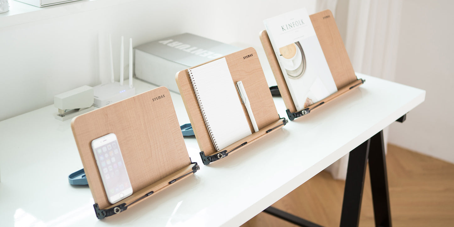 SYSMAX 木製閱讀架 Wooden Book Stand [S/M/L]