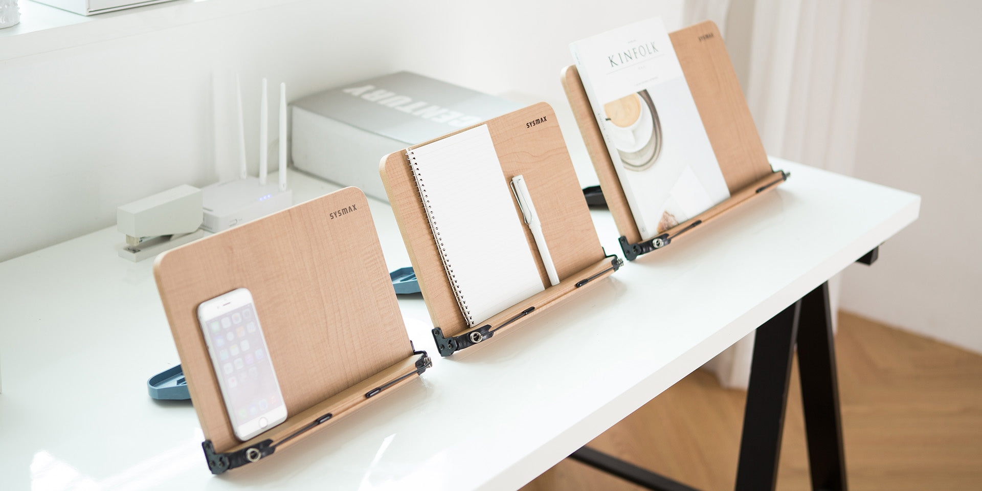 SYSMAX 木製閱讀架 Wooden Book Stand [S/M/L]