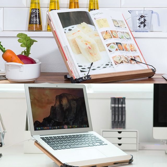 SYSMAX 木製閱讀架 Wooden Book Stand [S/M/L]