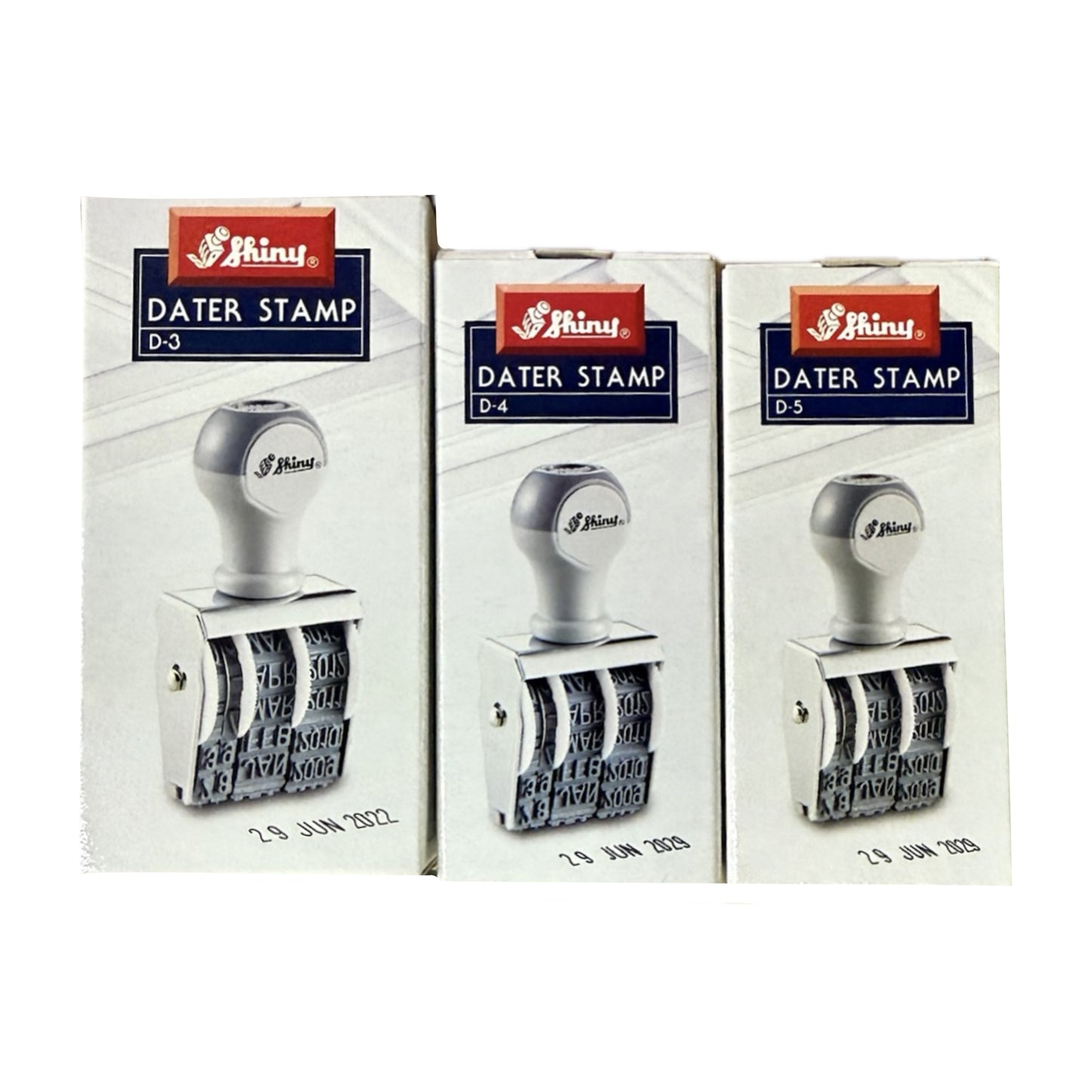 Shiny 英文日子印 Eng Date Stamp (3 個尺寸 sizes)