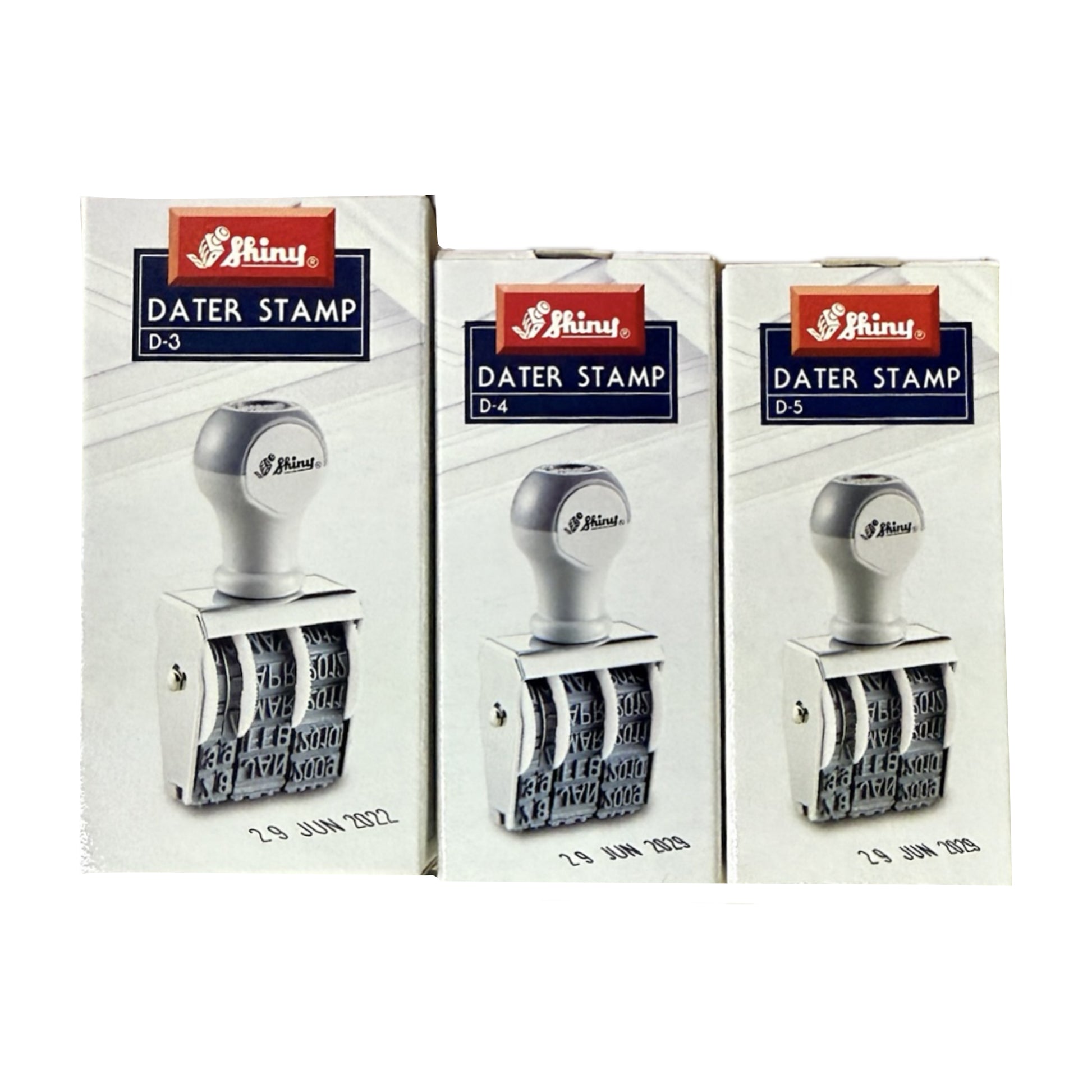 Shiny 英文日子印 Eng Date Stamp (3 個尺寸 sizes)
