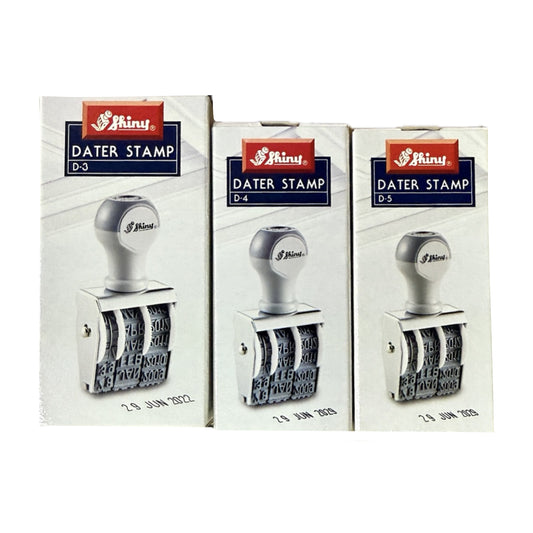 Shiny 英文日子印 Eng Date Stamp (3 個尺寸 sizes)