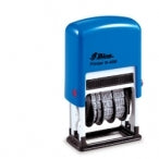 Shiny [S-400] 日子回墨印 Date stamp - (英文日子/ 4mm)