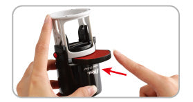 Shiny [S-R-542D-7] 雙色回墨替換印台 date stamp Ink pad refill