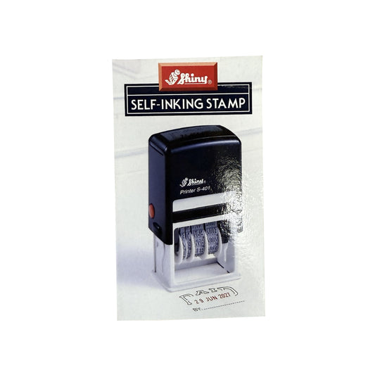 Shiny 回墨日子印 Self-inking stamp (PAID/ RECEIVED/ FAXED/ APPROVED/ POSTED)