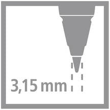 Stabilo EASYergo 3.15mm 右手專用 HB 鉛芯筆 Ergonomic mechanical pencil for Right-handers