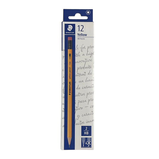 施德樓 Staedtler HB 黃色鉛筆 Yellow Pencil (12 枝 pieces)
