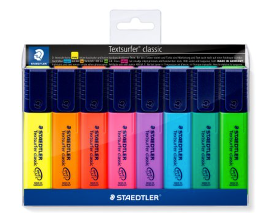 施德樓 Staedtler Textsurfer Classic 螢光筆 Highlighter