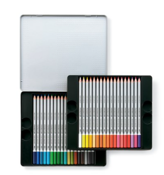 施德樓 Staedtler karat aquarell 36色水溶性顏色筆 Water-soluble coloured pencils/ Watercolour pencils
