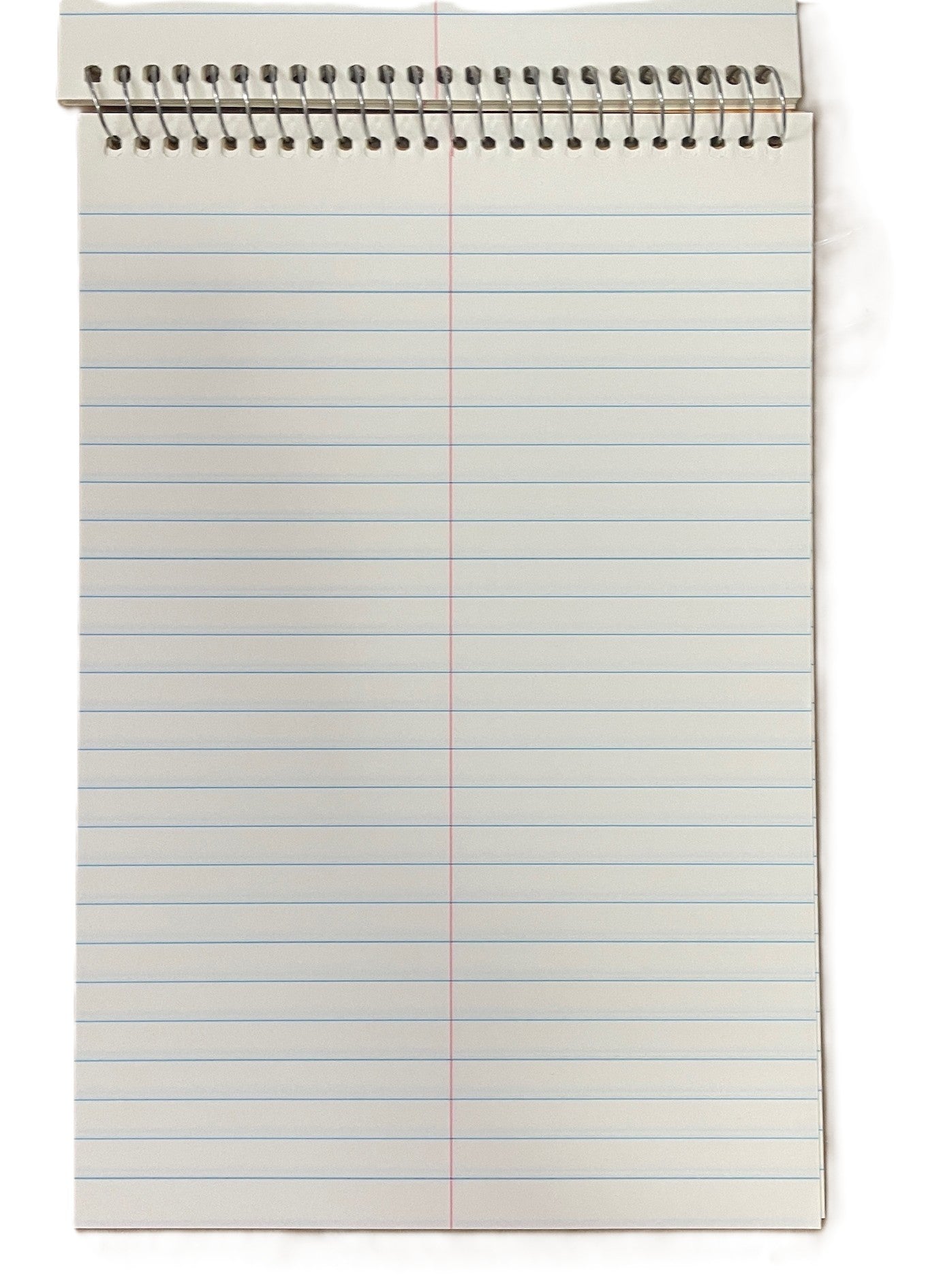 Steno Notes 線圈單行筆記簿 Single-lined Notebook -80 頁 pages [6"x9"]