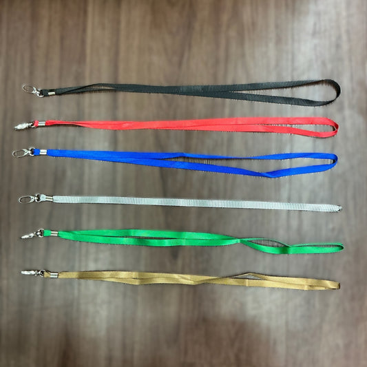 幼尼龍掛繩 Thin Nylon Lanyard [攬扣 Oval Clip]