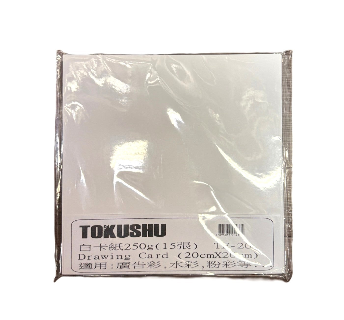 Tokushu 白卡紙 Drawing Card -[250gsm | 15x15/20x20cm]