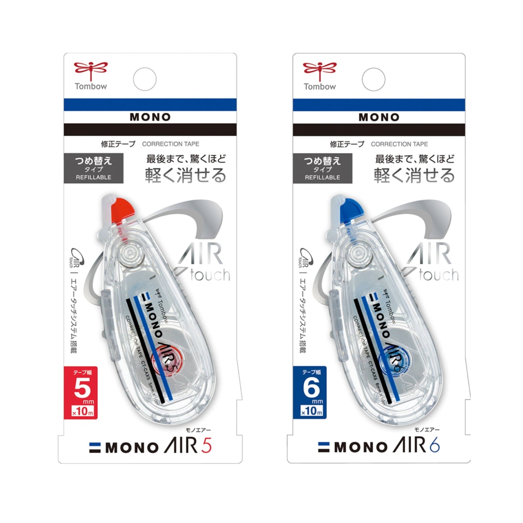 Tombow MONO Air Touch CT-CAX5 / CT-CAX6 修正帶機 Correction Tape