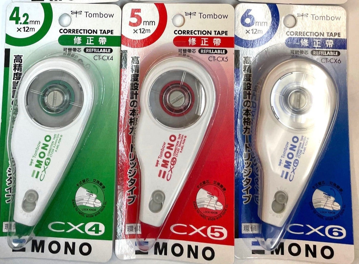Tombow MONO CT-CX4/5/6 修正帶機 Correction Tape