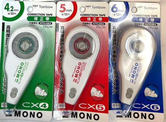 Tombow MONO CT-CX4/5/6 修正帶機 Correction Tape