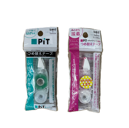 Tombow PiT Tack C 重覆黏貼雙面膠紙機替芯 Double-sided glue tape Refill